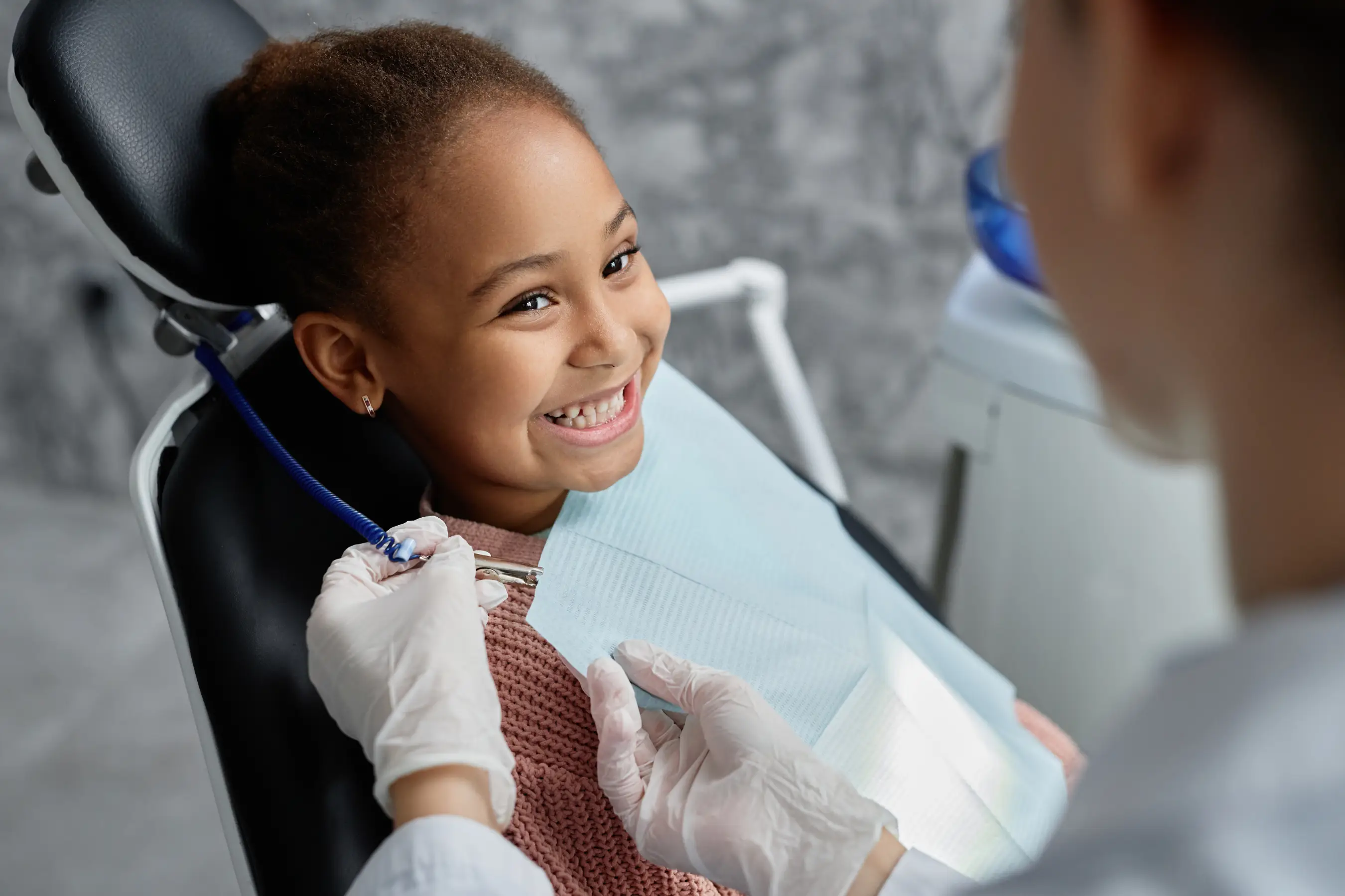 A gentle pediatric dental cleaning and exam