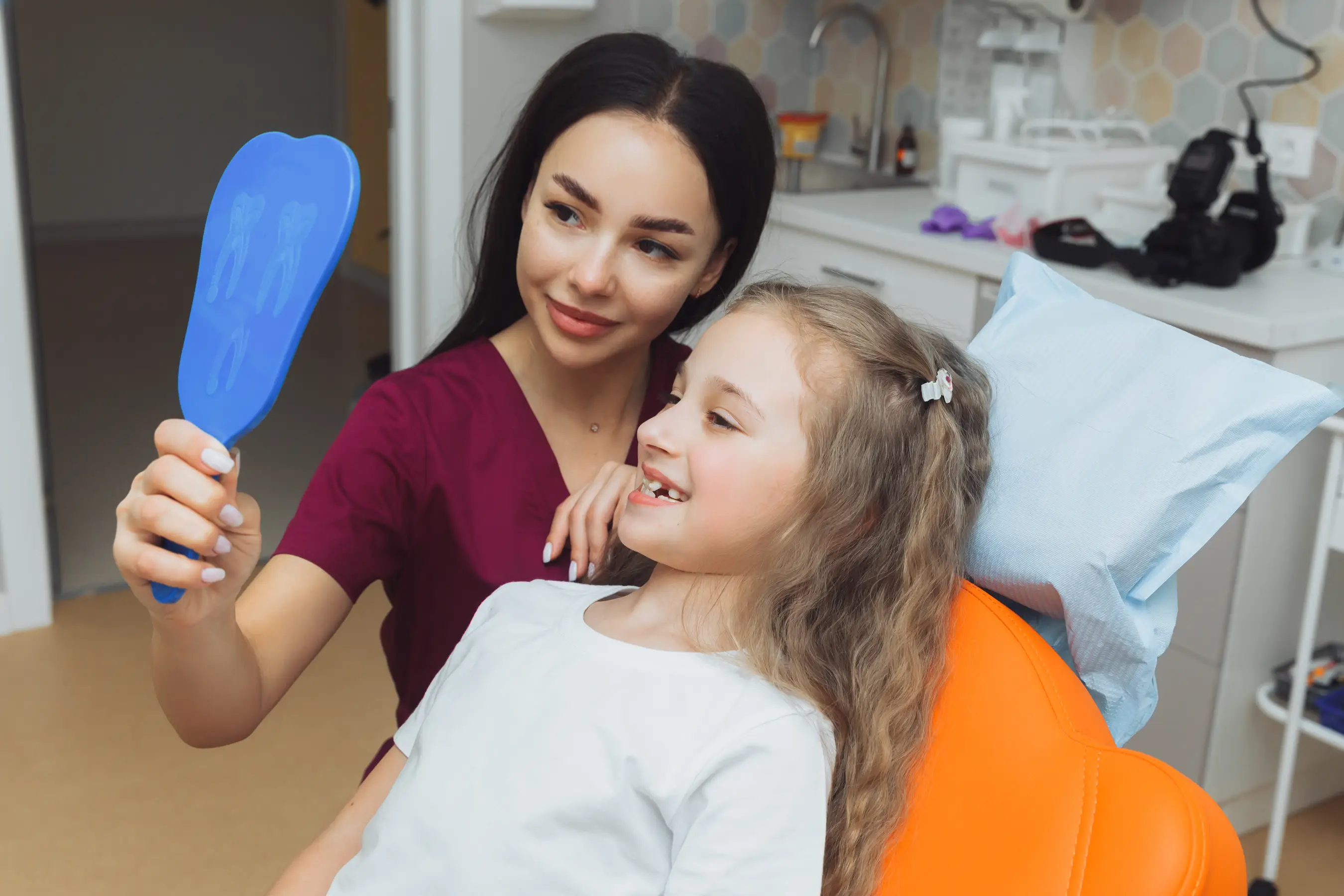 Repairing a chipped tooth for a young patient